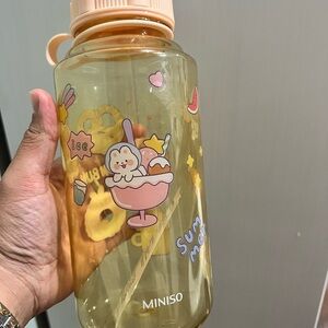 Peach Water Bottle
